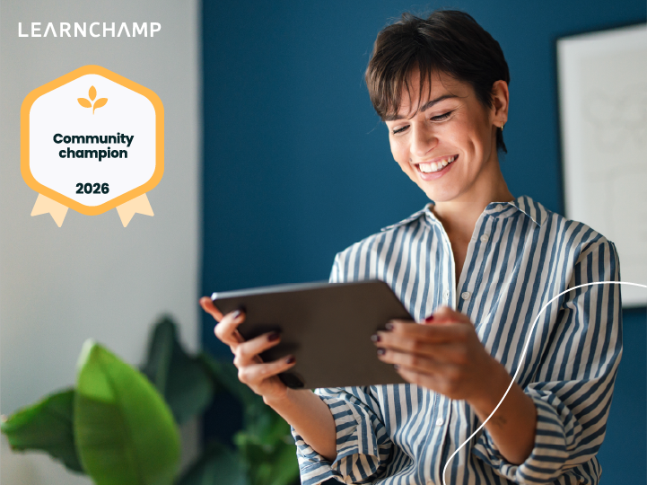 LearnChamp Community Champion Totara Award 2026