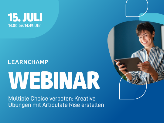 Webinar zu Multiple Choice verboten in Articulate Rise